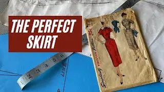 Using Flat Pattering to Make the Perfect Skirt.
