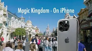 Disney Magic Kingdom Shot on iPhone