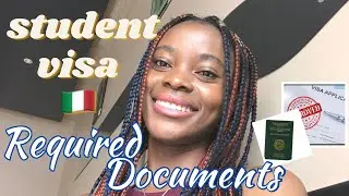 How To Apply for Italian Student Visa| Required Documents & Visa Types