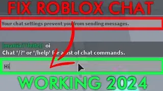 [2024] ✅ HOW TO FIX CHAT IN ROBLOX (