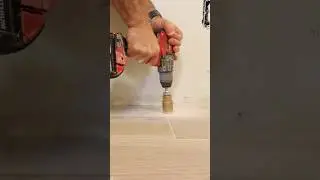 Tile Floor Hole Tips - #shorts #homerepairtutor