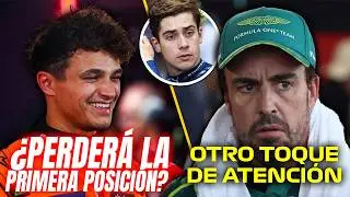 ¡ÚLTIMA HORA GP ITALIA! FERNANDO ALONSO LLAMA LA ATENCIÓN A ASTON MARTIN Y NORRIS A POR EL MUNDIAL