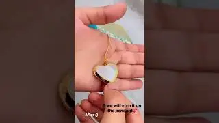 Large White Heart Love Mother of Pearl Openable Photo Frame Engrave Pendant Chain for Women