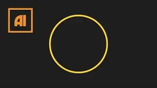 Как сделать круг в иллюстраторе - Ellipse Tool | Урок Adobe Illustrator