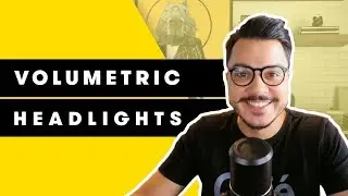 VOLUMETRIC LIGHT - CAR HEADLIGHTS | 3D STUDIO MAX | CORONA RENDERER