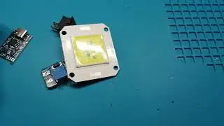 Самодельный фонарик на 50 W