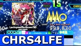 Lachryma (ESP-18) 13p PFC 999,870 World Record [DDR A20+]