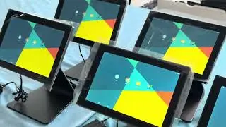 Touch Screen All In One PC Wtih Stand #digitalsignage