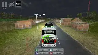 ETS Bus Simulator Indonesia#Solo~Semarang PO.Monster full modifikasi ngebut (Bagian 3)