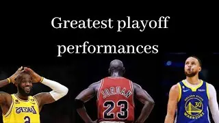9 minutes of the Best Playoff Performances by Lebron, Curry, Jimmy Butler and more... / Top 10