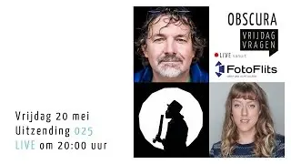 obscuraLIVE 025 met Richard Terborg, Ruben Timman en Wendy Appelman bij Fotoflits in Wormerveer