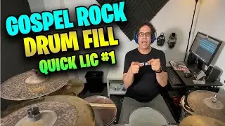 Gospel Rock Drum Fill: FREE Drum Lesson (Paul Monroe)