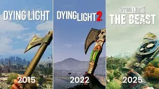 Dying Light (2015) vs. Dying Light 2 (2022) vs. Dying Light: The Beast (2025) – Comparison