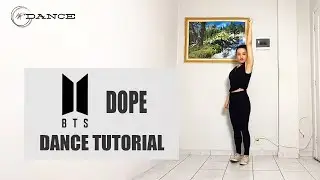 BTS - dope (full dance tutorial - mirrored)