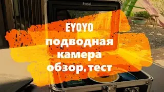 Обзор подводной камеры. Тест в мутной воде