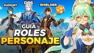 🧐TODOS los ROLES de personaje Explicados en Genshin Impact