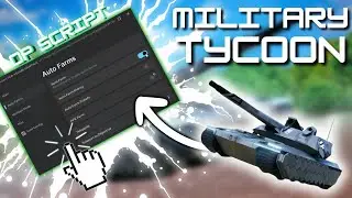 *NEW* Military Tycoon Script (PASTEBIN 2024) (AUTO BUILD , INFINITE MONEY, AUTOFARM, KILLAURA)