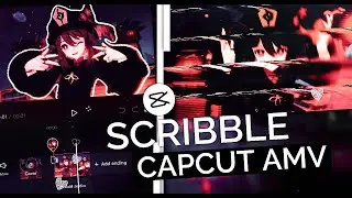 Scribble Stroke Effects || CapCut AMV Tutorial