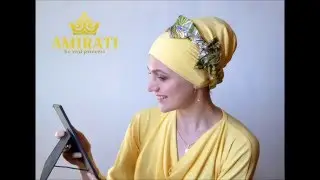 Как красиво завязать платок на голову летом.Завязываем красиво трикотажную косынку