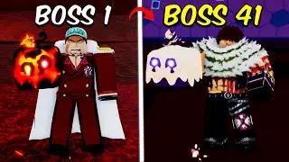 J'ai Battu Tous Les BOSS Avec Leurs Propres FRUIT ! Blox Fruits