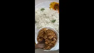 Instant Peanut Chutney For Rice Without Oil # shorts