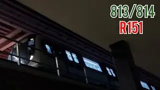 [813/814] Alstom Movia R151 Arriving & Departing EW18 Redhill
