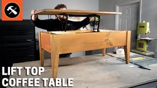 How to Convert Your Coffee Table to a Lift Top Table | Builder's Studio | Osborne Wood