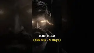Fastest 500 Crore gross by Indian Movies 😈🔥💯 #top10 #highestgrossingmovies #ytshorts #trending