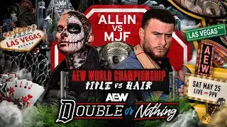 MJF Vs Darby Allin - AEW World Championship - Double Or Nothing 2026 - Highlights