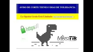 BLOQUEO DE CLIENTES MOROSOS HTTPS MIKROTIK Part4