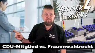 Frauen zu emotional zum Wählen? Die absurde Argumentation des Gundolf Siebeke!