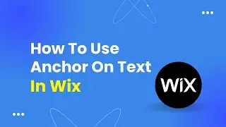 How To Use Anchor On Text In Wix - Step By Step Tutorial