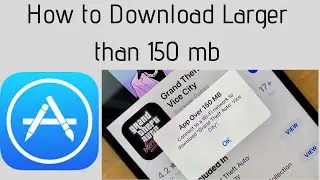 HOW TO DOWNLOAD APPS LARGER THAN 150 MB OVER CELLULAR DATA ON IPHONE.