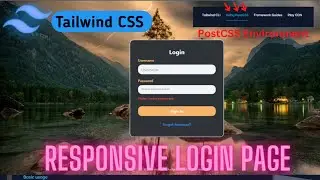 How To Create Login Page Using Tailwind CSS | Create a beautiful login form using Tailwind CSS