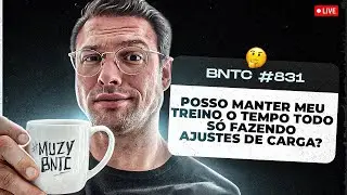 Posso MANTER MEU TREINO só fazendo AJUSTE DE CARGA? | Paulo Muzy Responde! #831