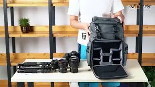 Fotobatoh na cesty? Máme pro vás řešení! - Fotobatoh K&F 28 litrů