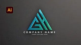 Logo Design in Illustrator | How to make a Typography logo design in Adobe Illustrator