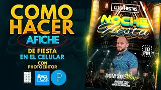 CREAR AFICHE EN EL CELULAR PROFESIONAL