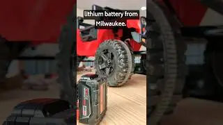 Overvolting a child's toy with a Milwaukee battery!