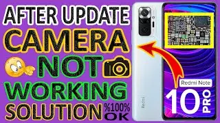 Front camera not work dead problem solution || MI Note 10\Pro || 📷📷💯🆗 🇮🇳 ▶