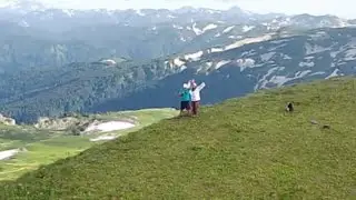Кавказский заповедник с высоты