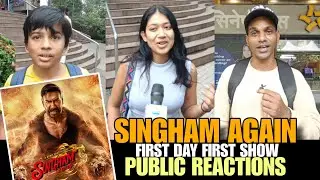 Singham Again Public Reviews | FIRST DAY FIRST SHOW | Singham Again Reviews , Singham Again Talks