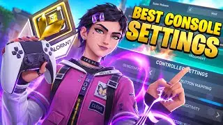 *NEW* THE BEST CONSOLE VALORANT RADIANT SETTINGS & SENSITIVITY+CROSSHAIR-Valorant PS5 Radiant