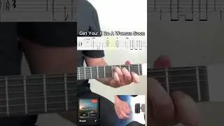 Girl You’ ll Be A Woman Soon Guitar + Tabs #guitartabs #guitartutorial #guitarcover #guitarlesson