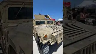 Хаммер на авиашоу в Майами#usa #америка #хаммер #hummer #армия #америка