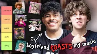 MY BOYFRIEND ROASTS MY MUSIC ON A TIER LIST | NOAHFINNCE ​⁠ft 