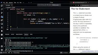 for and while Counter-Controlled Repetition Statements  - Java