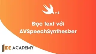 Đọc text với AVSpeechSynthesizer