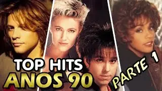As MELHORES MÚSICAS dos ANOS 90 (com nome e ano) INTERNACIONAIS - Top Hits 90s - Parte 1