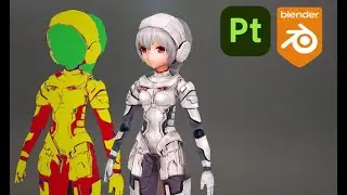 포토샵 아이디맵 SubstansPainter ID map